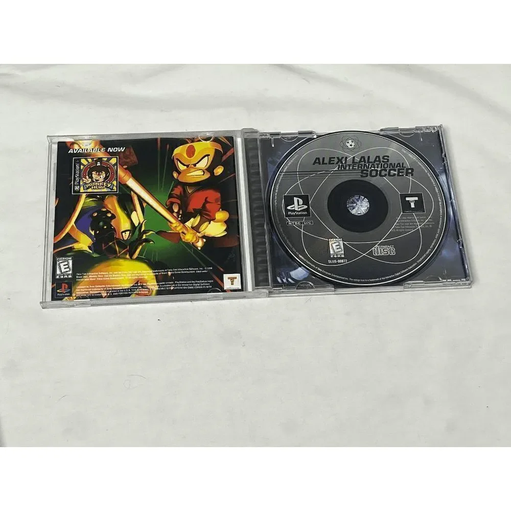 Alexi Lalas International‎ Soccer (Sony Playstation 1 ps1 ps2 ps3) Complete